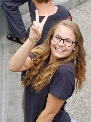 student smiling 